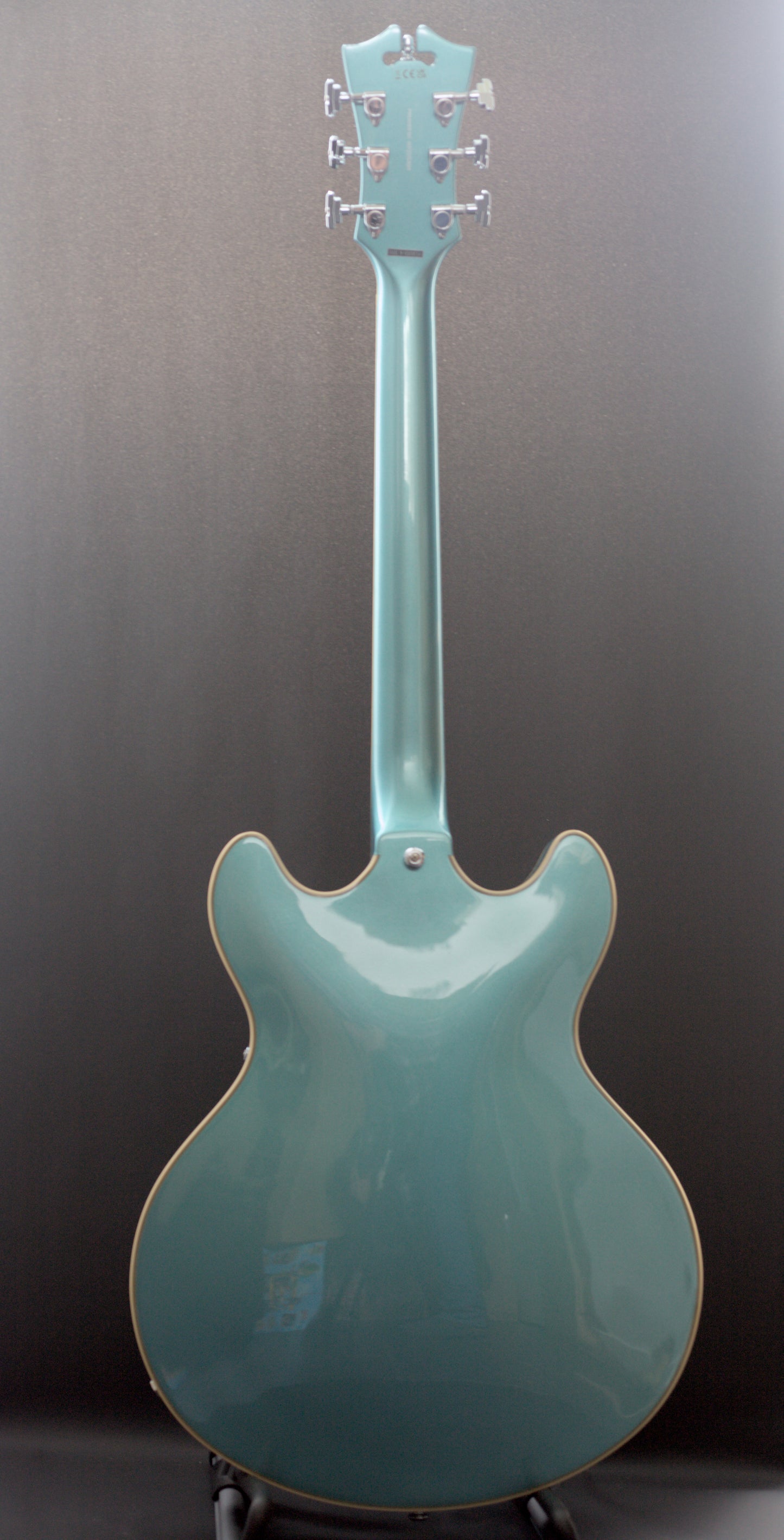 D'Angelico Premier DC Semi- Hollow, Ocean Metallic