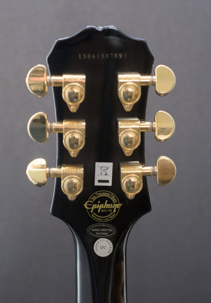 Epiphone Björn Gelotte Signature "Jotun" Les Paul Custom, Ebony w/hard case