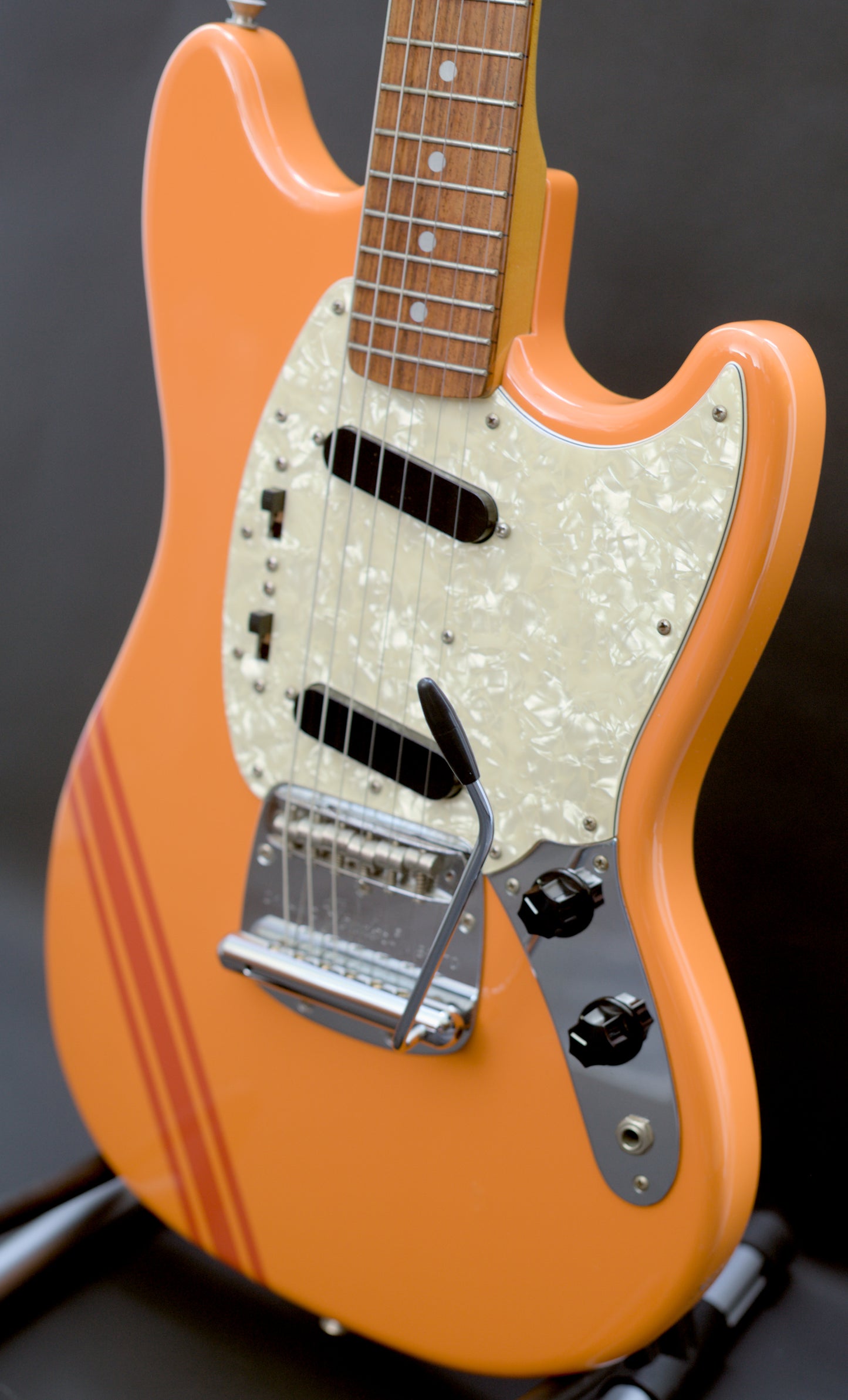 Fender Competition Mustang, Orange, Made in Japan