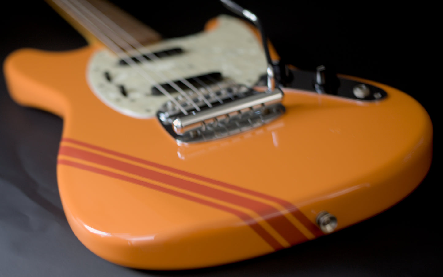 Fender Competition Mustang, Orange, Made in Japan