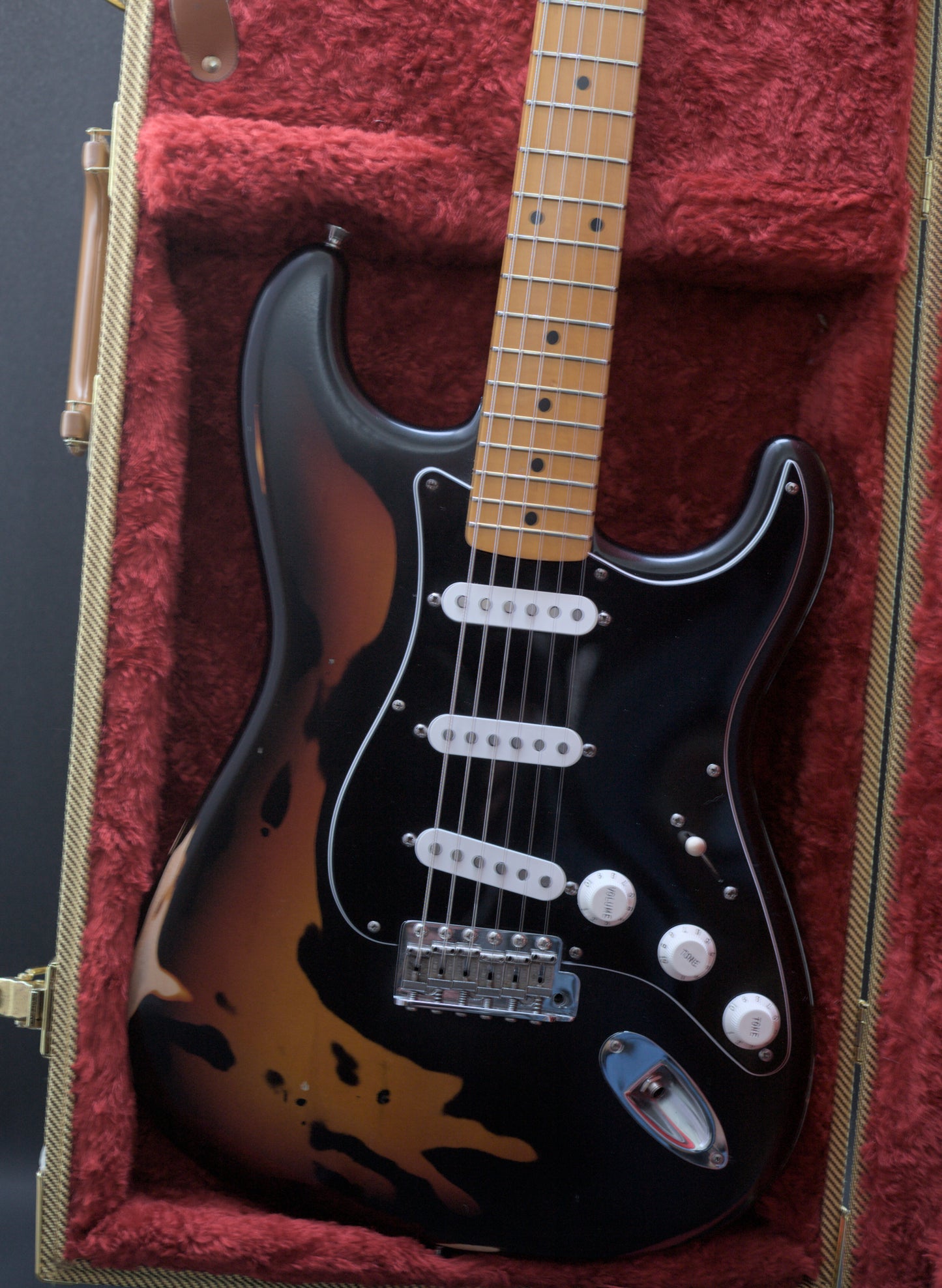 Fender Japan ST-57 Stratocaster Reissue MIJ, 1994/5 Nitro Refinish