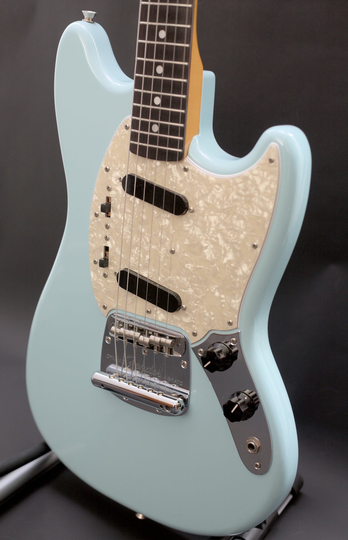 Fender MG-65 Mustang Reissue, Sonic Blue, Made In Japan, 2016