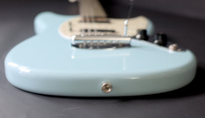 Fender MG-65 Mustang Reissue, Sonic Blue, Made In Japan, 2016