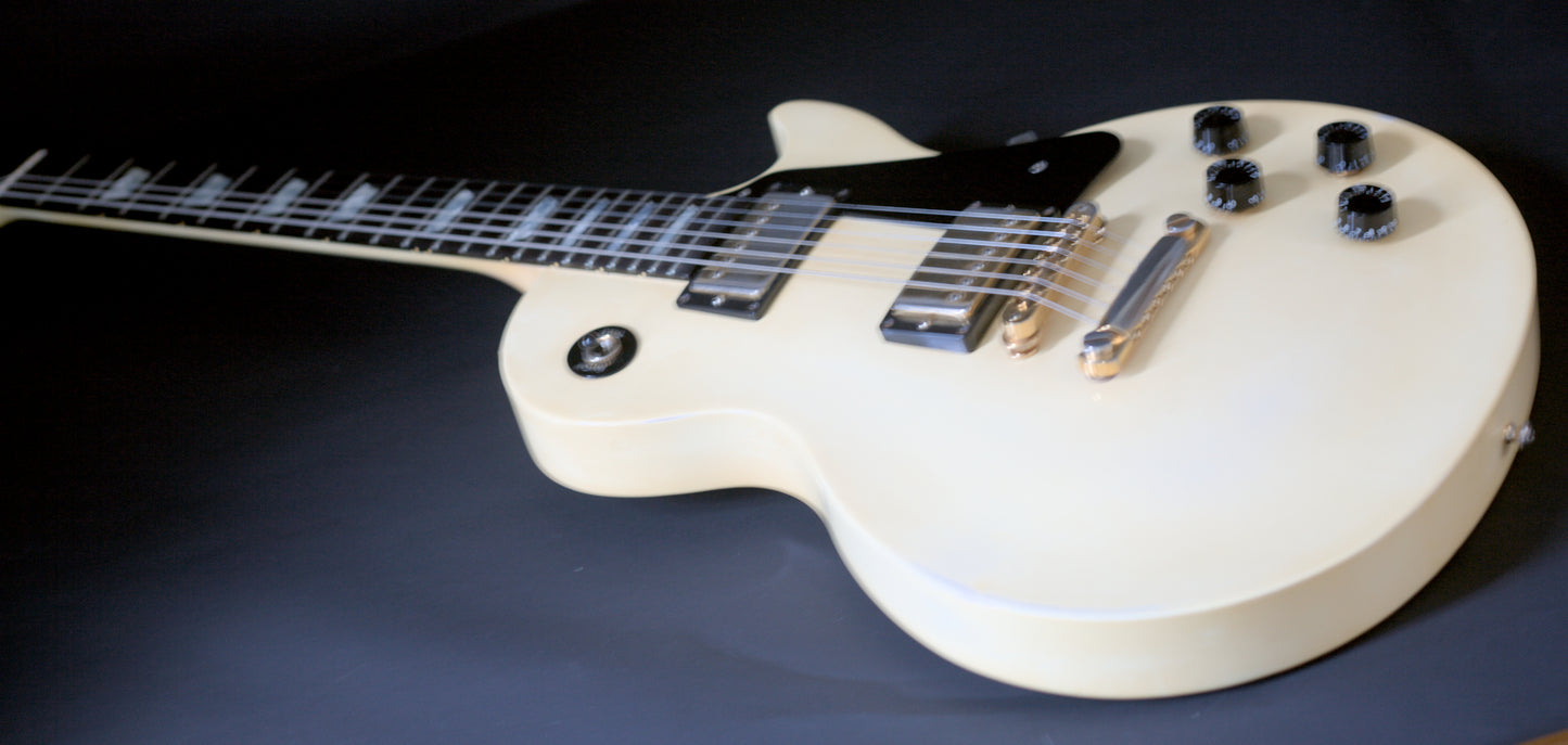 1993 Gibson Les Paul Studio, Alpine White w/ Gold Hardware and Ebony Fretboard