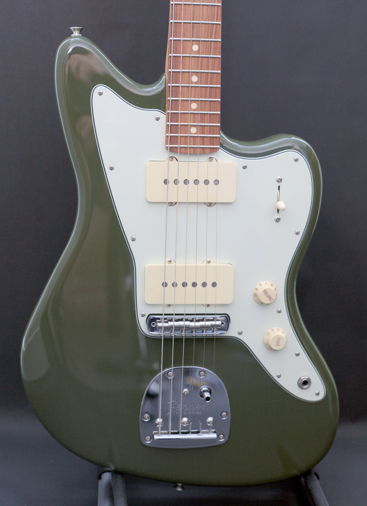 Fender CME Exclusive Player Jazzmaster - Olive