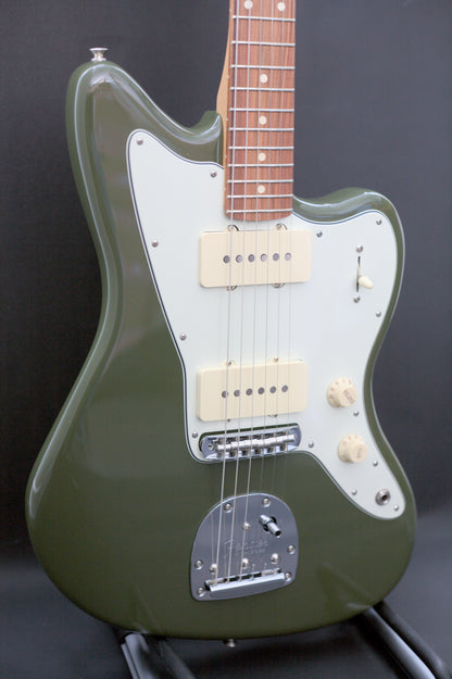 Fender CME Exclusive Player Jazzmaster - Olive