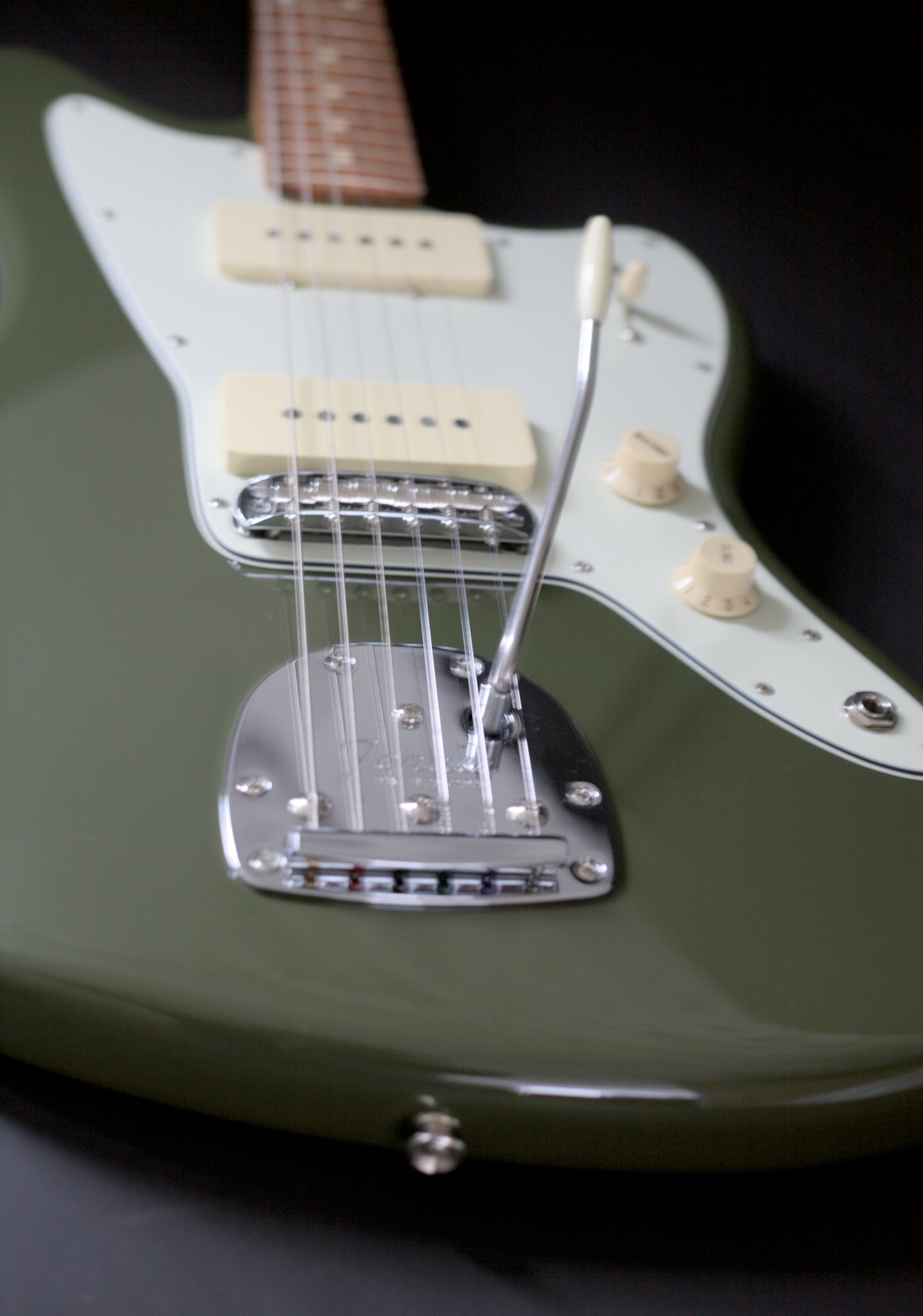 Fender CME Exclusive Player Jazzmaster - Olive