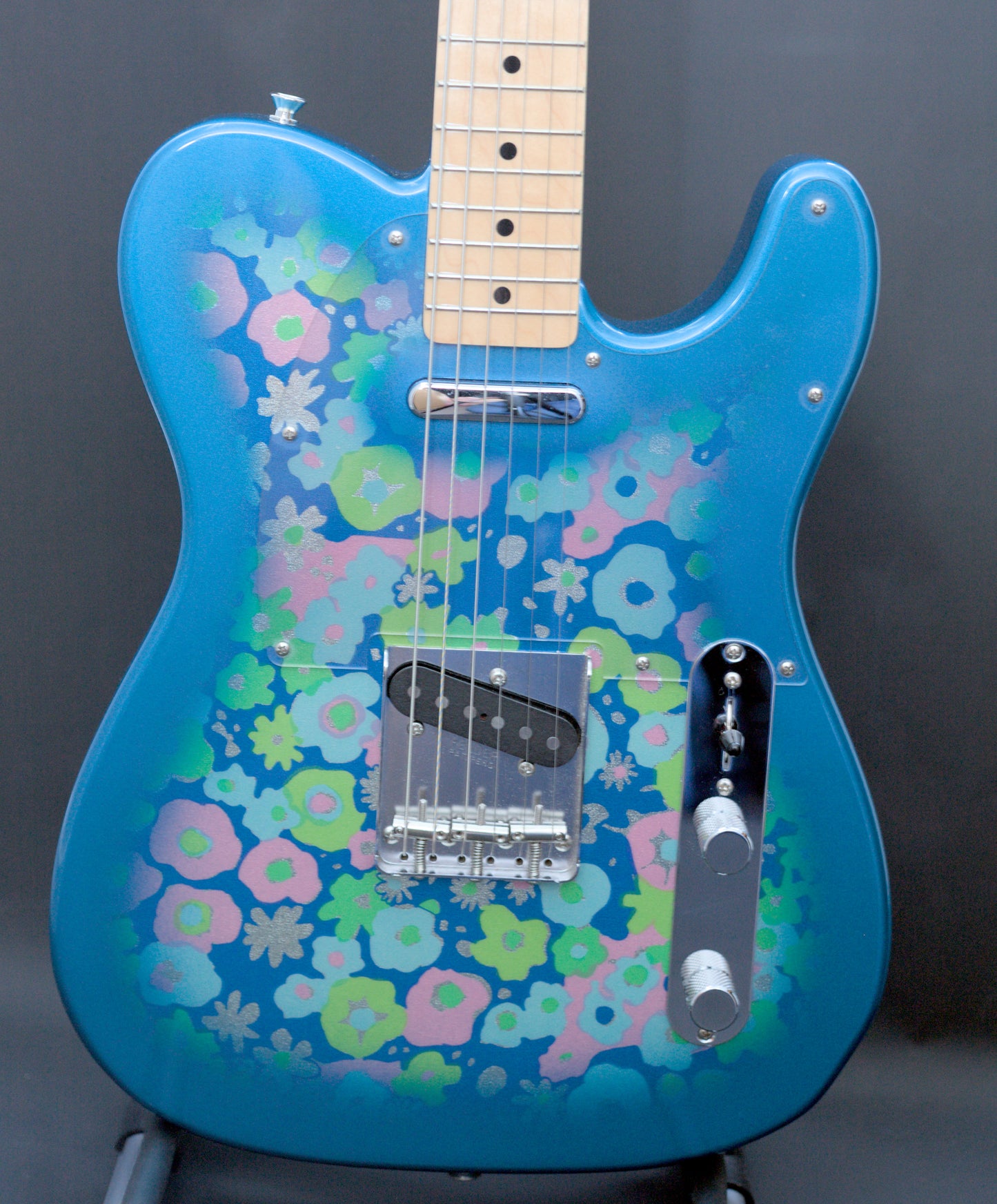 Fender TL-69 Blue Flowers Telecaster Made In Japan - MINT!