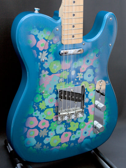 Fender TL-69 Blue Flowers Telecaster Made In Japan - MINT!