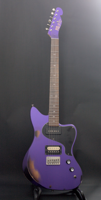 PJD St John Standard 2024 - Custom Order - Purple Nitro over 3 Tone Sunburst