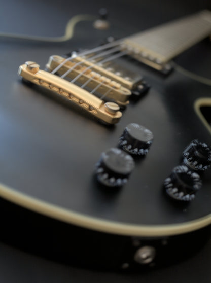 Michael Kelly Limited Edition Patriot Shadow - Satin Black - Luthier Modified Seymour Duncan