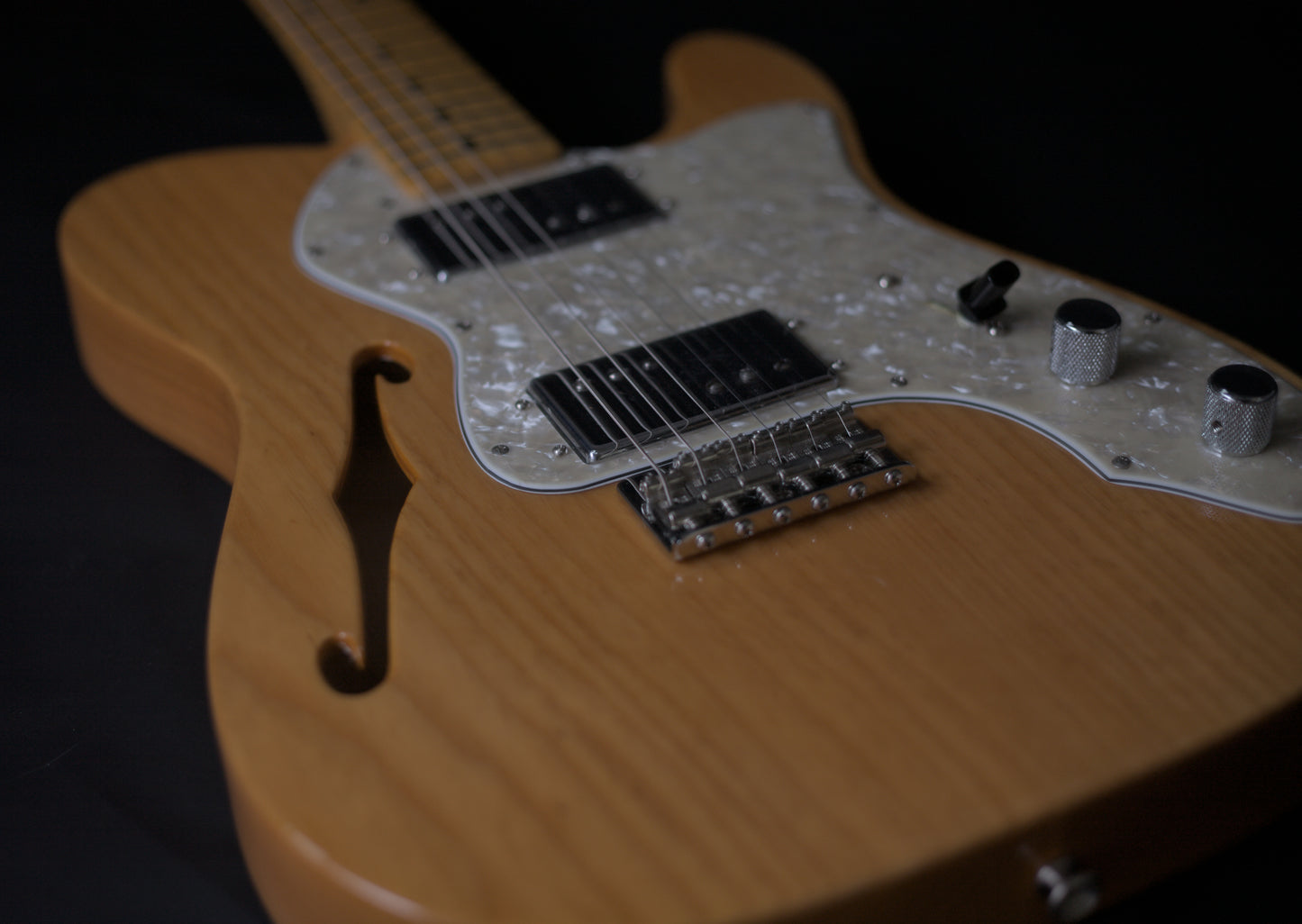 Fender American Vintage II '72 Telecaster Thinline 2022 - Aged Natural - MINT!