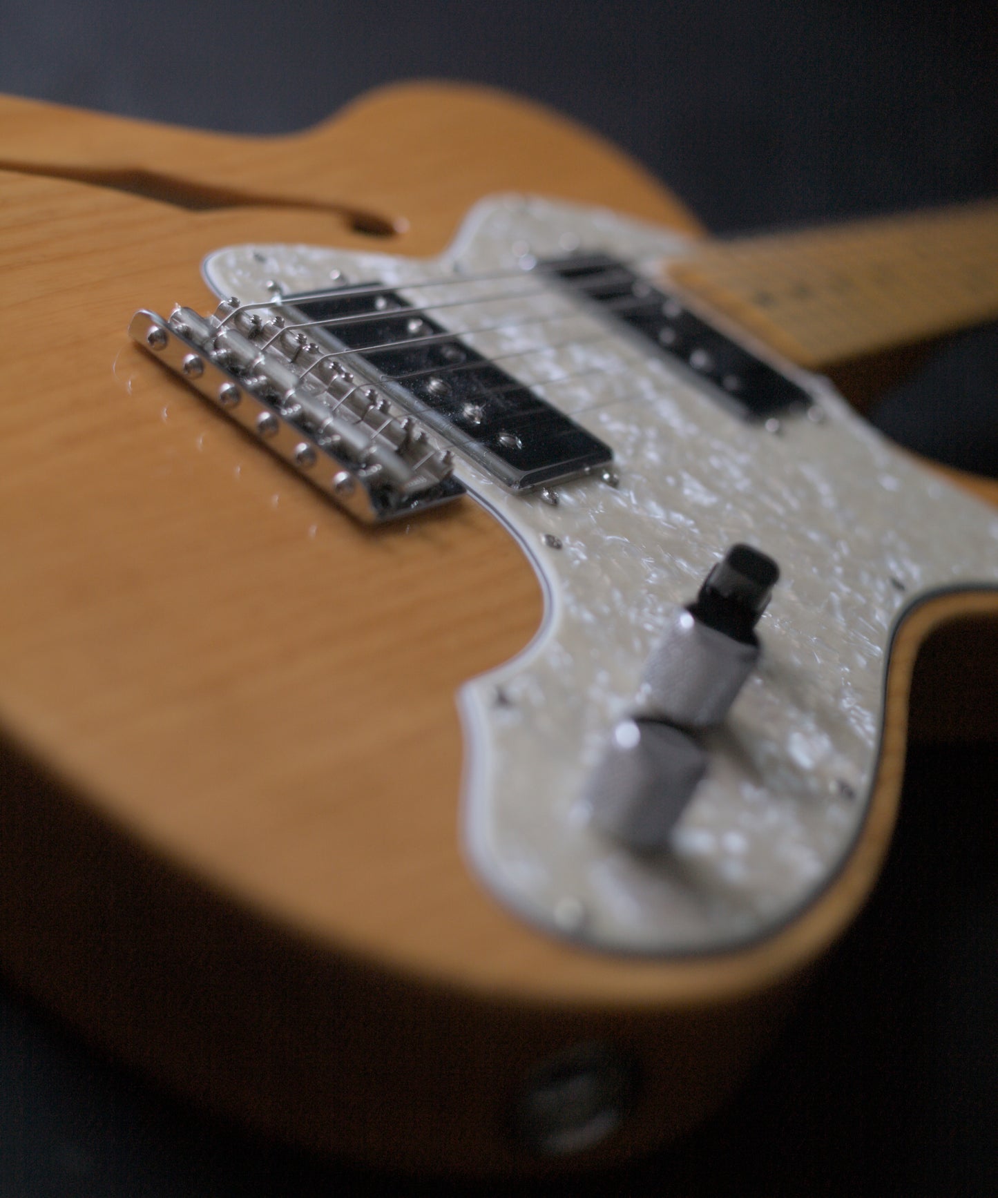 Fender American Vintage II '72 Telecaster Thinline 2022 - Aged Natural - MINT!