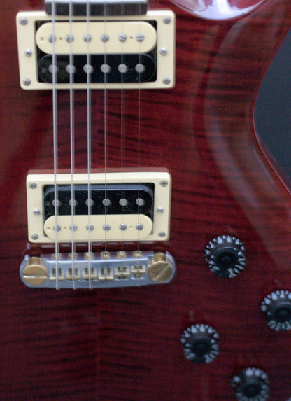 PRS SE 245 - Scarlet Red - Rosewood board - Made in Korea, 2011