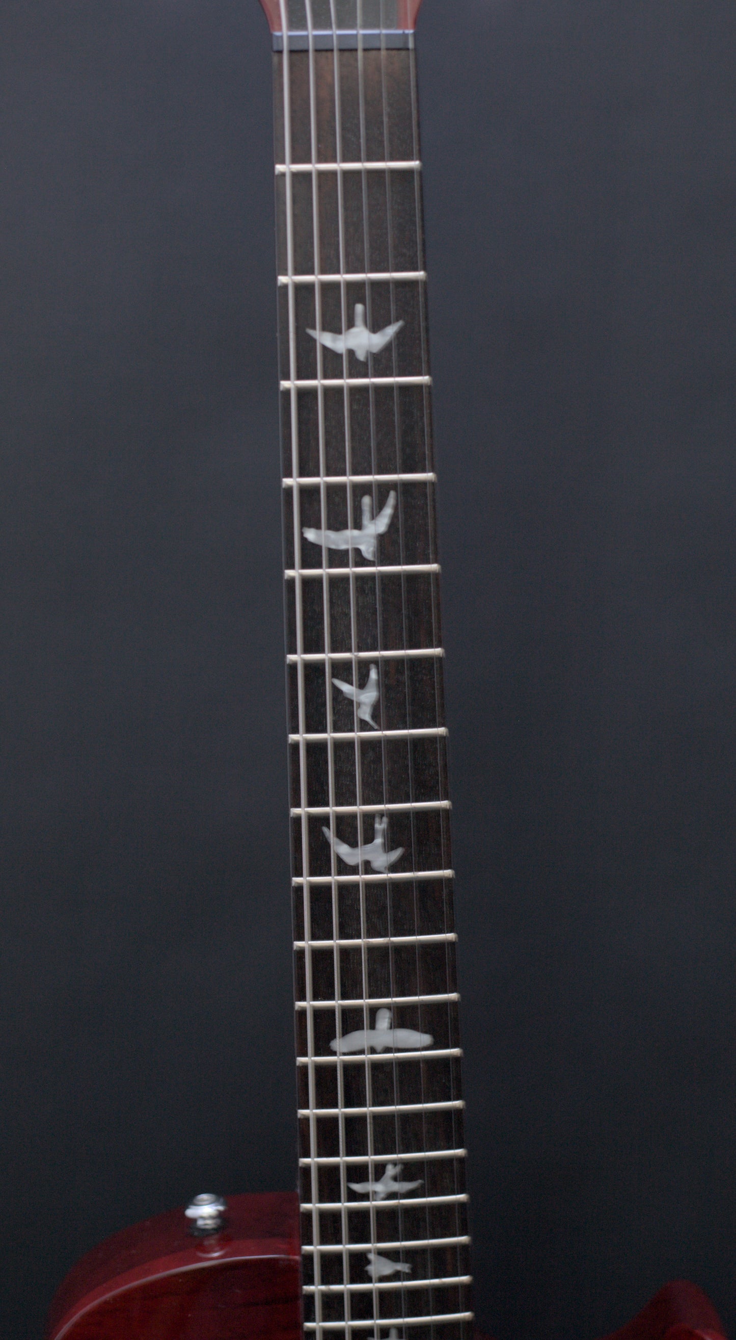 PRS SE 245 - Scarlet Red - Rosewood board - Made in Korea, 2011