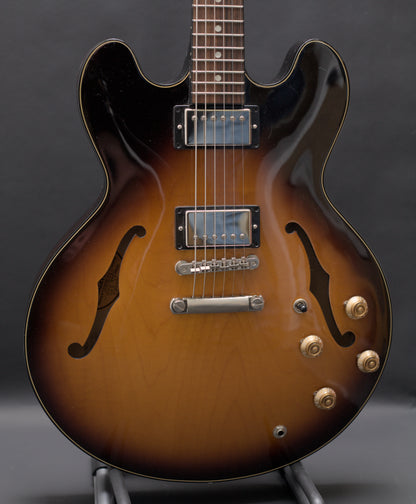 Gibson Memphis ES-335 Studio 2019 w/ Rosewood board - Vintage Burst