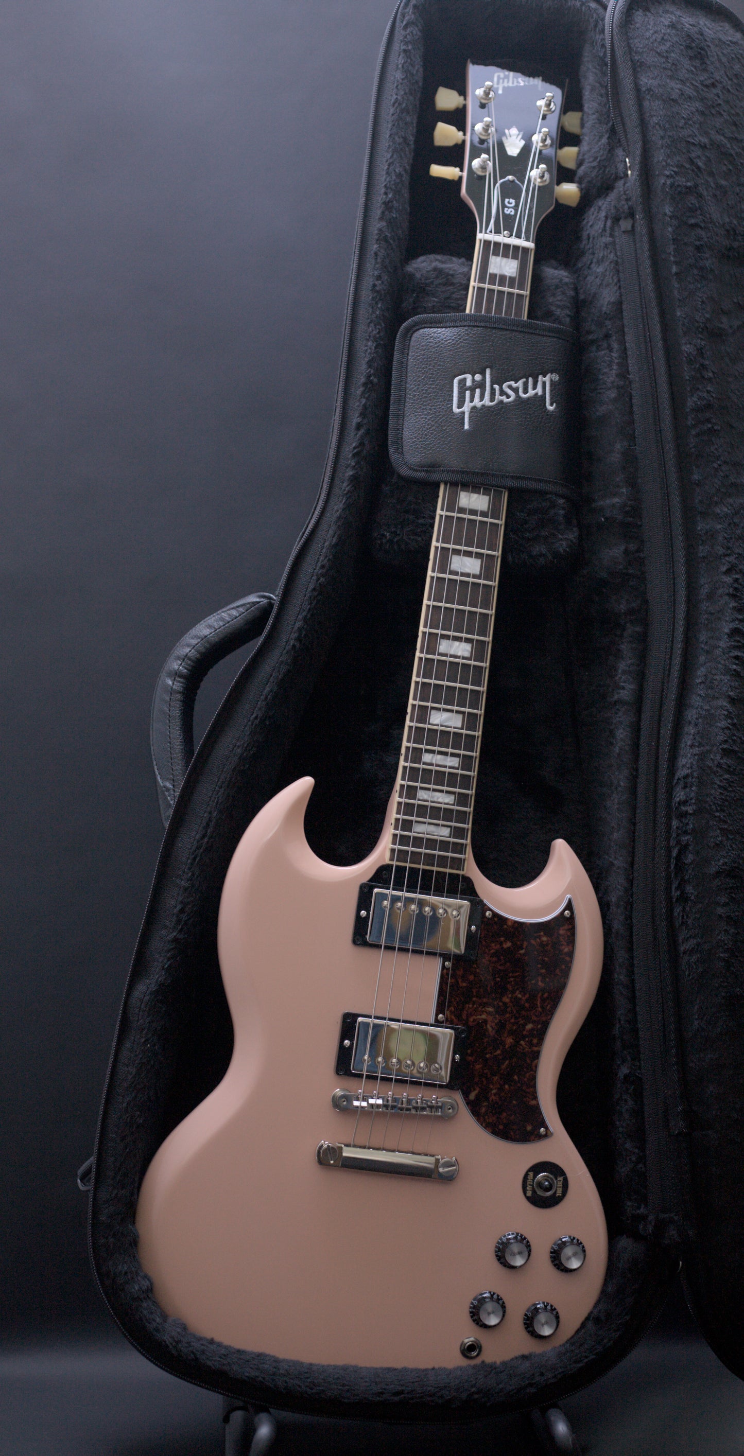 Gibson CME Exclusive SG Standard with T-Type Pickups, Tortoise Pickguard 2021 - Shell Pink