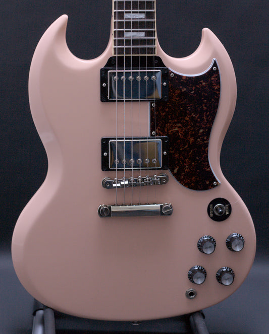 Gibson CME Exclusive SG Standard with T-Type Pickups, Tortoise Pickguard 2021 - Shell Pink