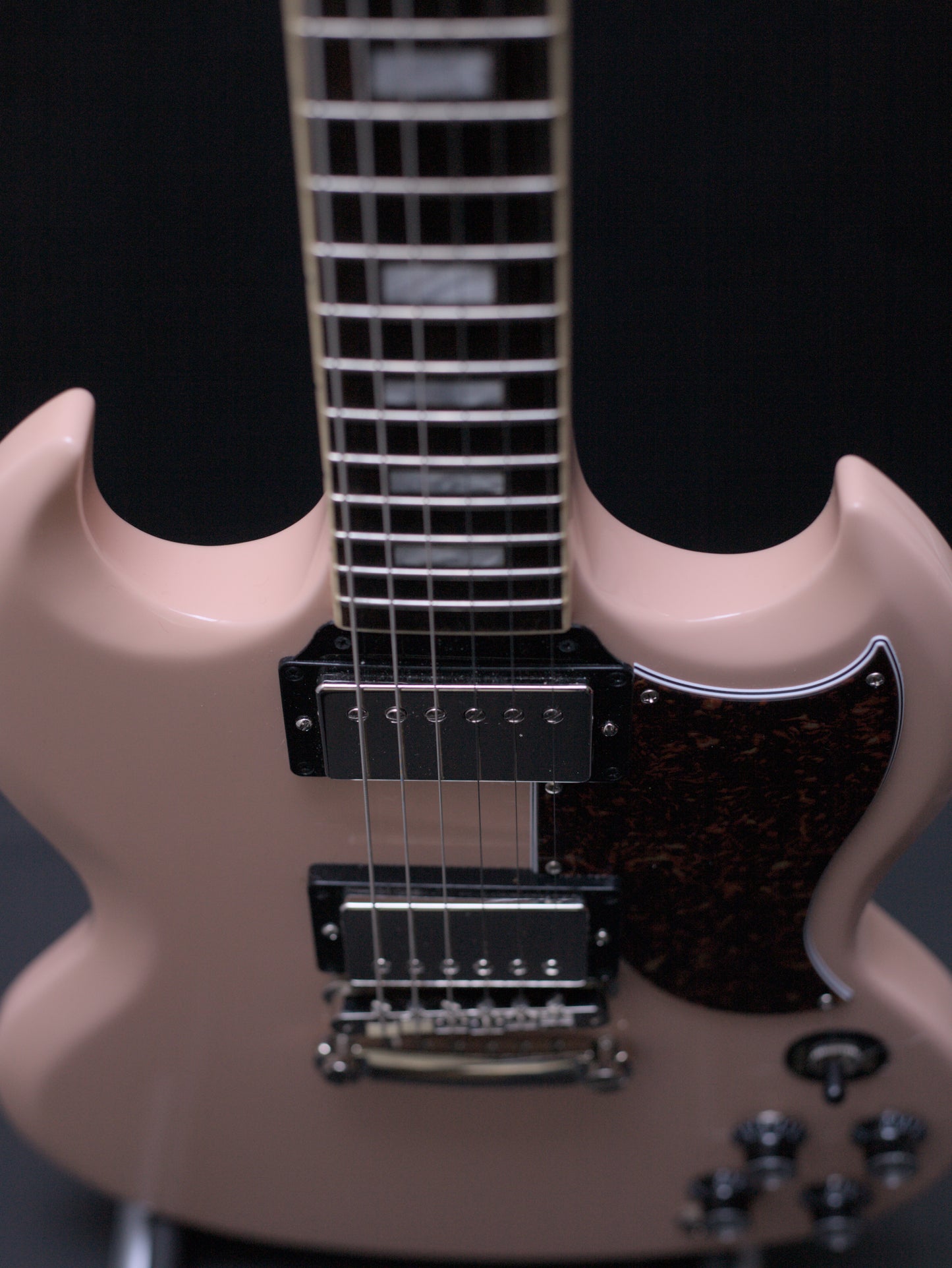 Gibson CME Exclusive SG Standard with T-Type Pickups, Tortoise Pickguard 2021 - Shell Pink