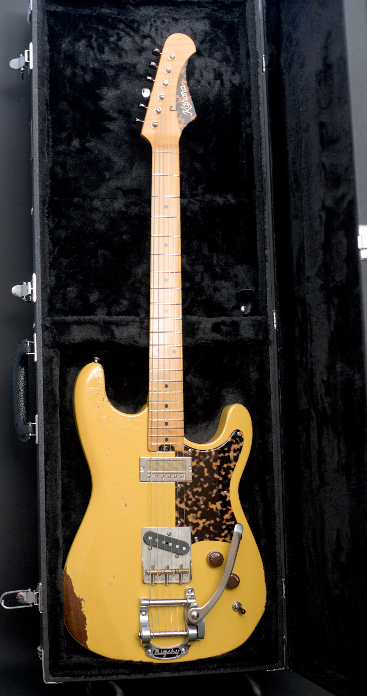 Kithara Guitars Harland Butterscotch Yellow Relic 2023 - MINT