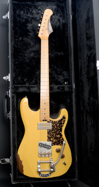 Kithara Guitars Harland Butterscotch Yellow Relic 2023 - MINT