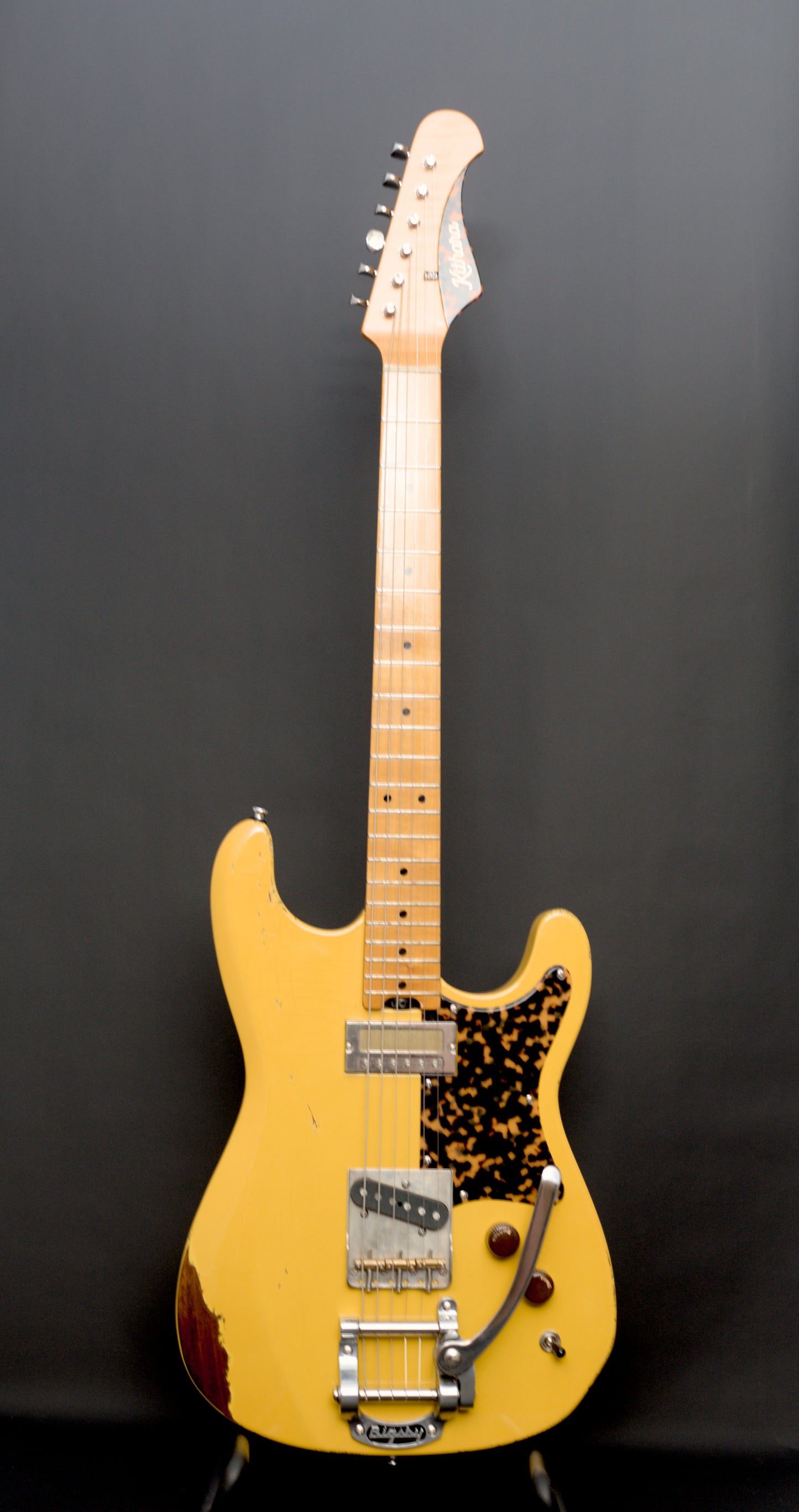 Kithara Guitars Harland Butterscotch Yellow Relic 2023 - MINT