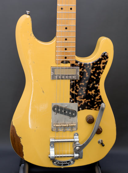 Kithara Guitars Harland Butterscotch Yellow Relic 2023 - MINT
