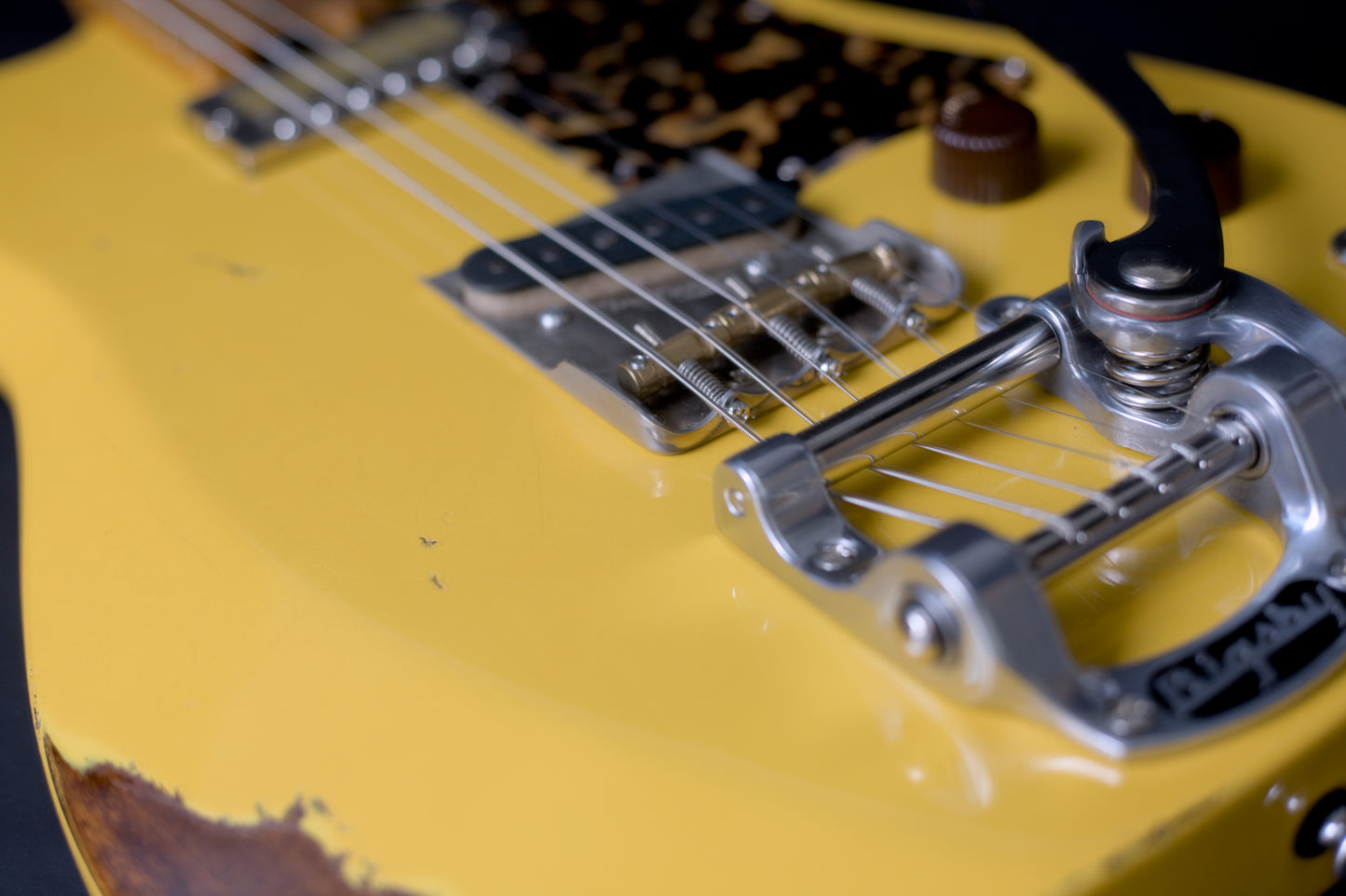 Kithara Guitars Harland Butterscotch Yellow Relic 2023 - MINT