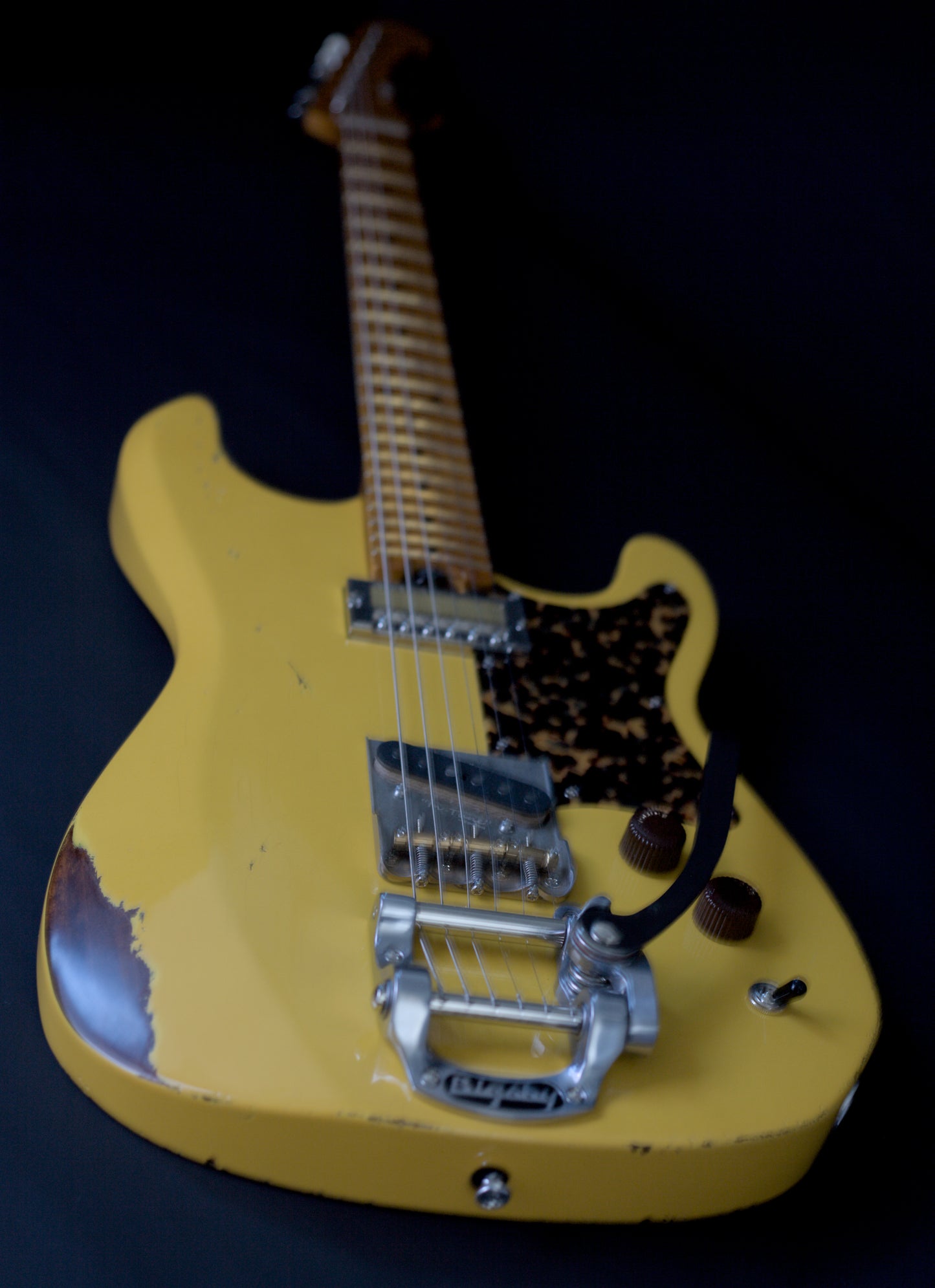 Kithara Guitars Harland Butterscotch Yellow Relic 2023 - MINT