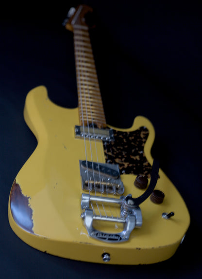 Kithara Guitars Harland Butterscotch Yellow Relic 2023 - MINT