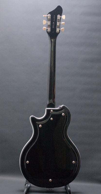 Supro Americana Series Black Holiday 1575JB with Bigsby - Jet Black