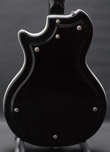 Supro Americana Series Black Holiday 1575JB with Bigsby - Jet Black