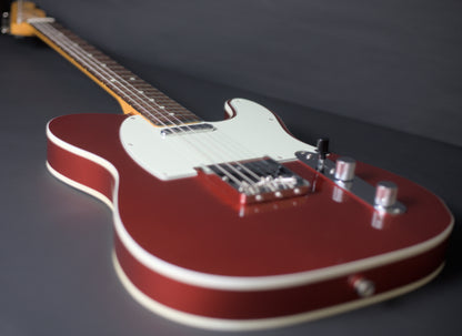 Fender TL-62B Telecaster Custom Fully Bound 1962 Reissue MIJ 2017 - Candy Apple Red - MINT