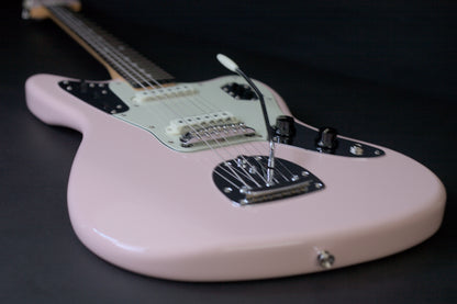 Fender Japan Limited Edition Traditional 60's Jaguar Shell Pink w/ Matching Headstock - 7lbs 4oz