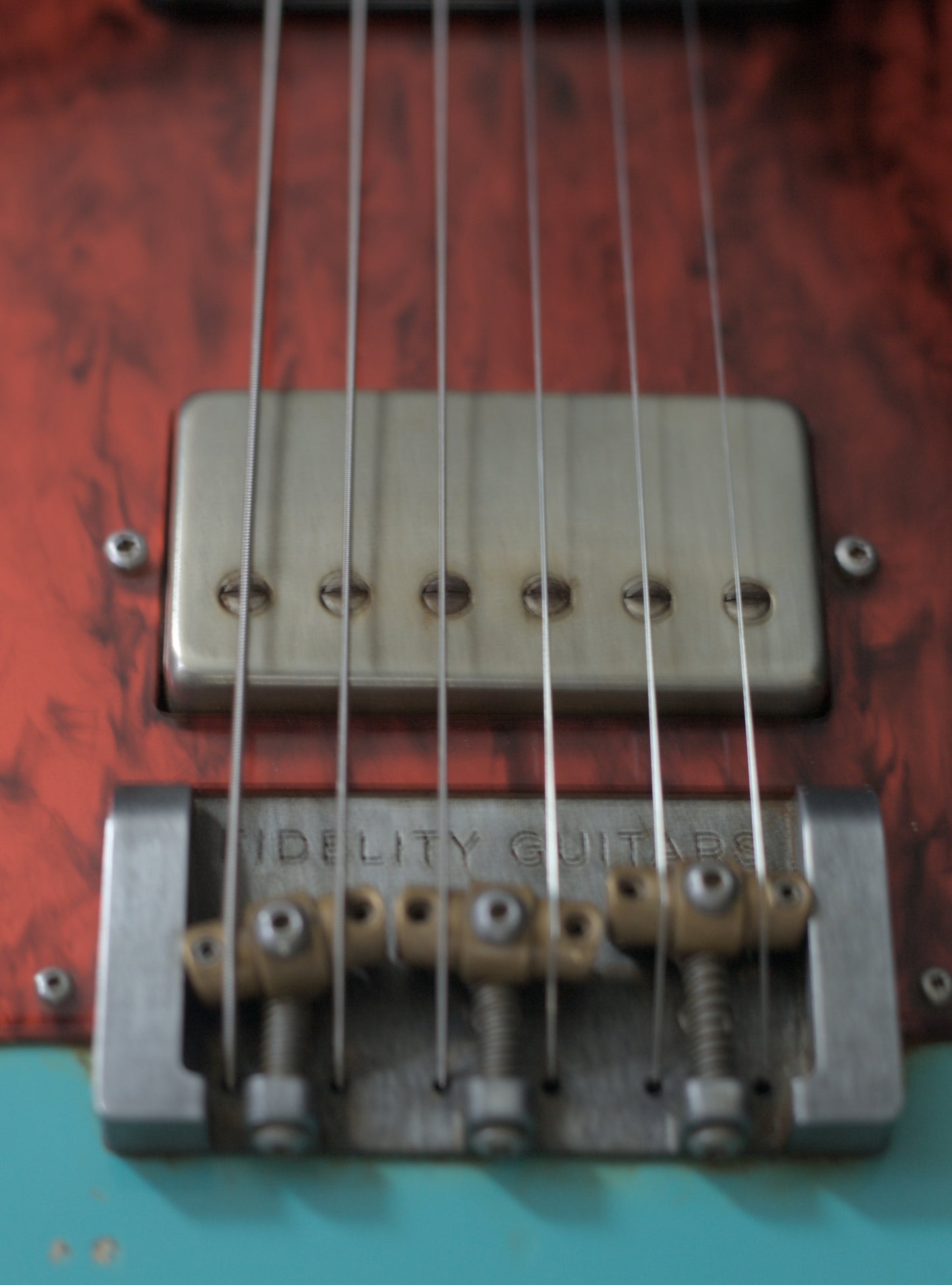 Fidelity Guitars StellaRosa Lite II, Faded Sonic Blue