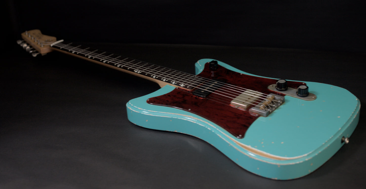 Fidelity Guitars StellaRosa Lite II, Faded Sonic Blue