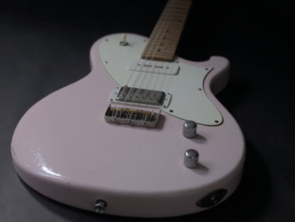 Seth Baccus Shoreline JM H90, Roasted Flame Maple Neck, Aged Nitro Shell Pink