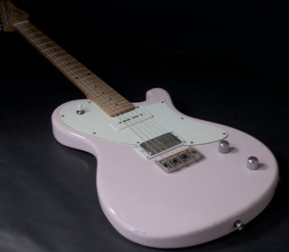 Seth Baccus Shoreline JM H90, Roasted Flame Maple Neck, Aged Nitro Shell Pink