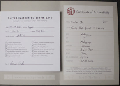 Maybach Lester Junior '56 Single Cut Special 2025 - Frosty Pink Aged - MINT