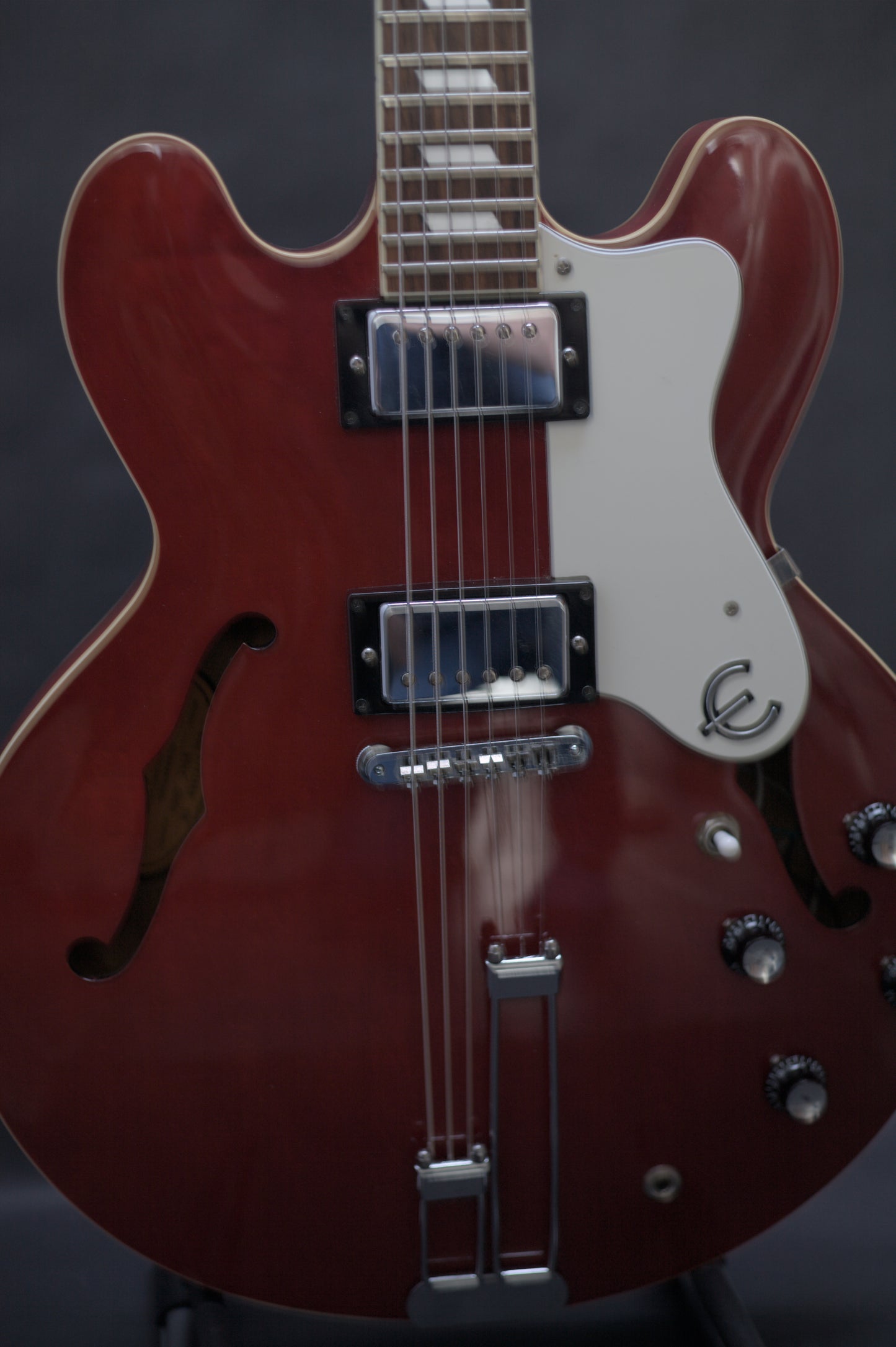 Epiphone Riviera, 1996, Made in Korea, Cherry