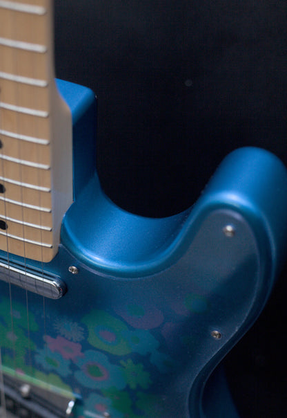 Fender TL-69 Blue Flowers Telecaster 2014, Made In Japan in hard case