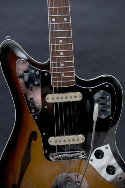 Fender Thinline Jaguar, FSR Limited Edition, MIJ, 2012, Sunburst