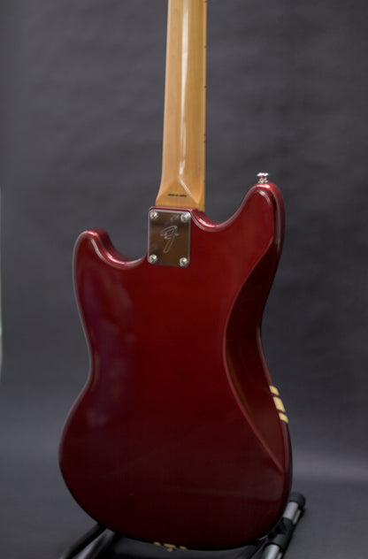 Fender MG-73 Competition Mustang w/ matching headstock, MIJ, 2015, Candy Apple Red