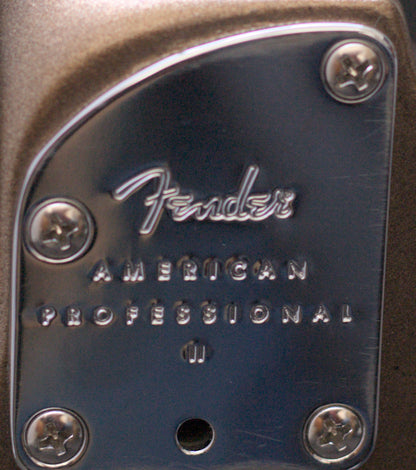 Fender American Professional II Telecaster 2023 with significant upgrades - Custom Gold Flake - "The Montezuma Telecaster"