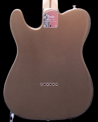 Fender American Professional II Telecaster 2023 with significant upgrades - Custom Gold Flake - "The Montezuma Telecaster"