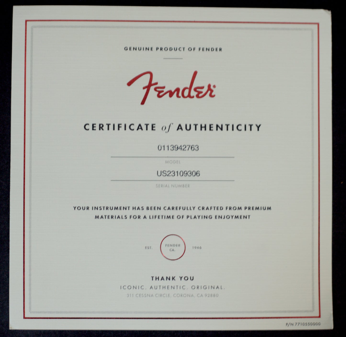 Fender American Professional II Telecaster 2023 with significant upgrades - Custom Gold Flake - "The Montezuma Telecaster"