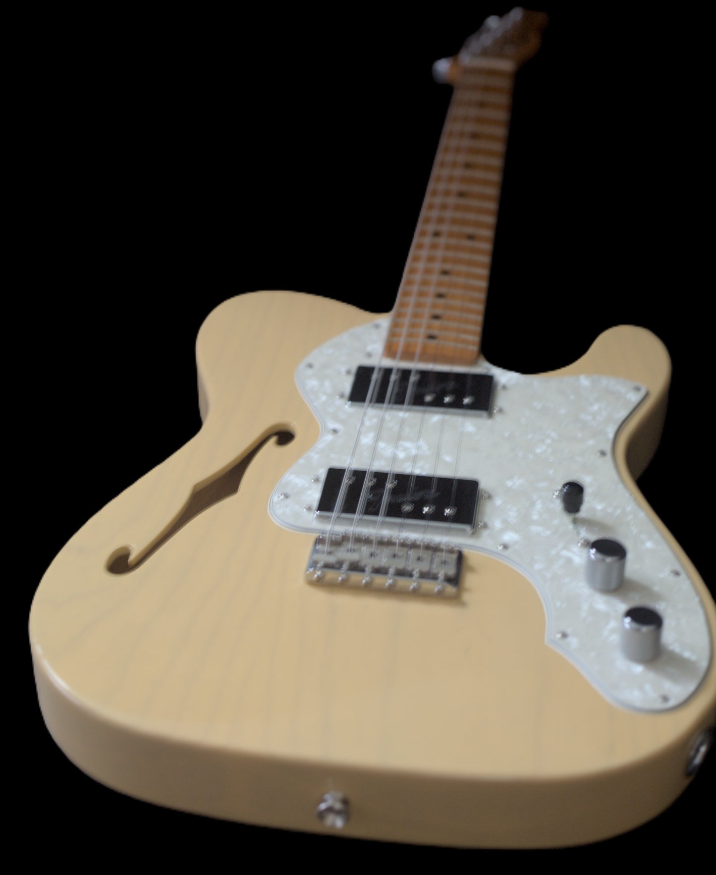Fender Vintera '70s Telecaster Thinline - Vintage Blonde - MINT - 6lb 9oz w/ gigbag