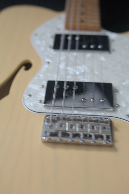 Fender Vintera '70s Telecaster Thinline - Vintage Blonde - MINT - 6lb 9oz w/ gigbag