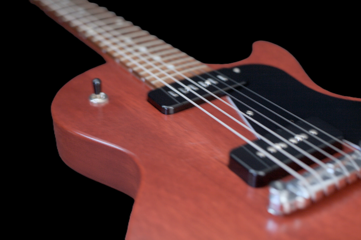 Gibson Les Paul Special Tribute P-90 2021 - Vintage Cherry Satin - Mojo pickup upgrade (7lb 9oz)