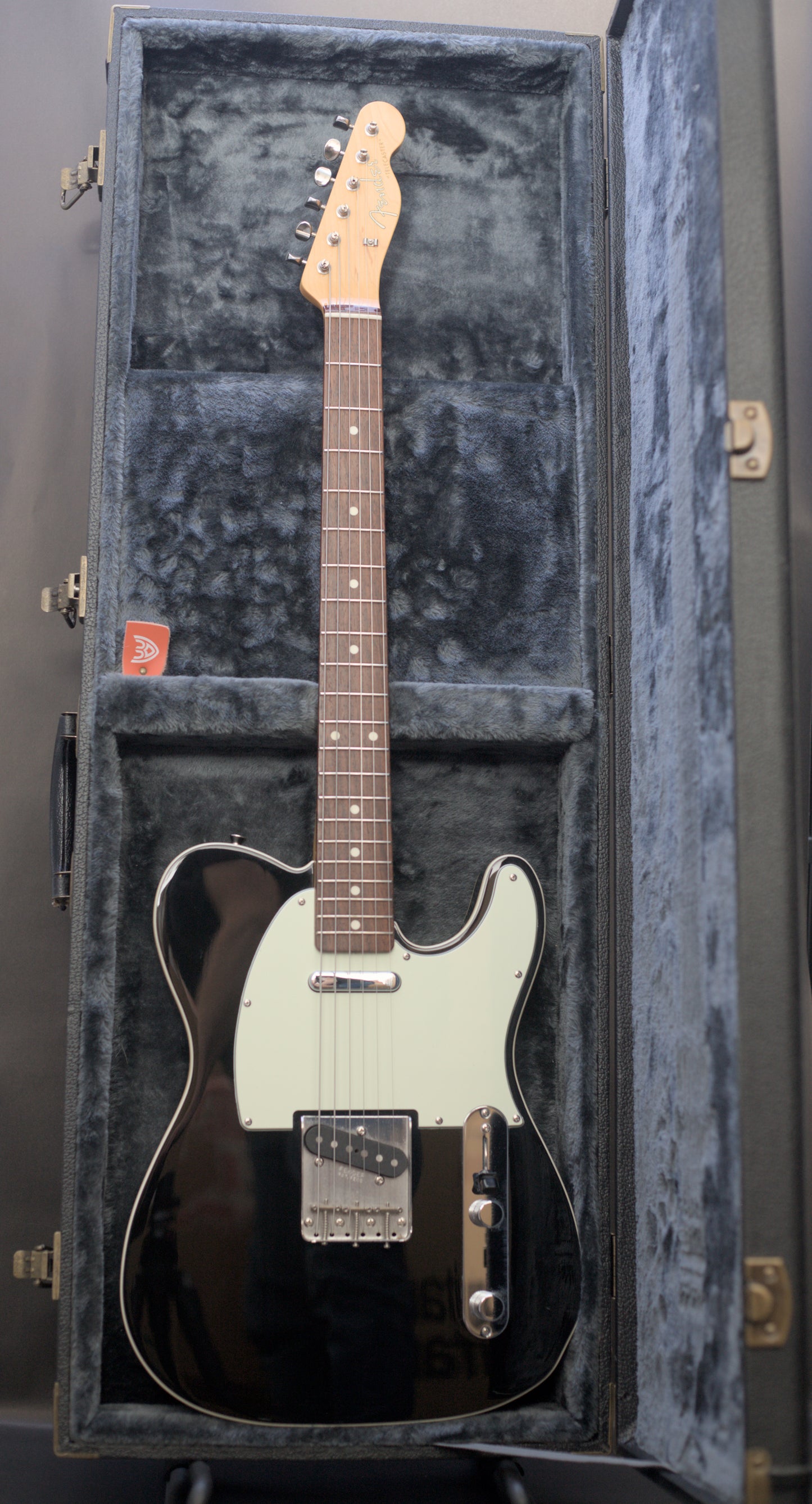 Fender TL-62B Telecaster Custom Fully Bound  MIJ 2013 - Piano Black w/ hard case
